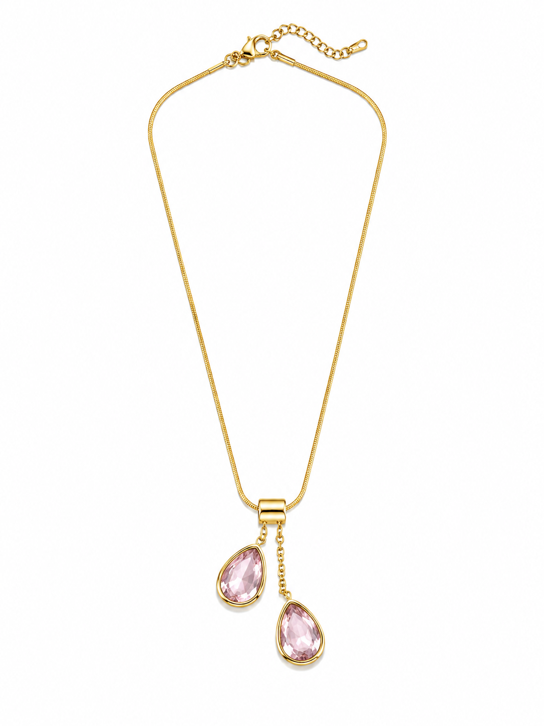 Teardrop Pendant Necklace  Anti Tarnish