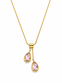 Teardrop Pendant Necklace  Anti Tarnish